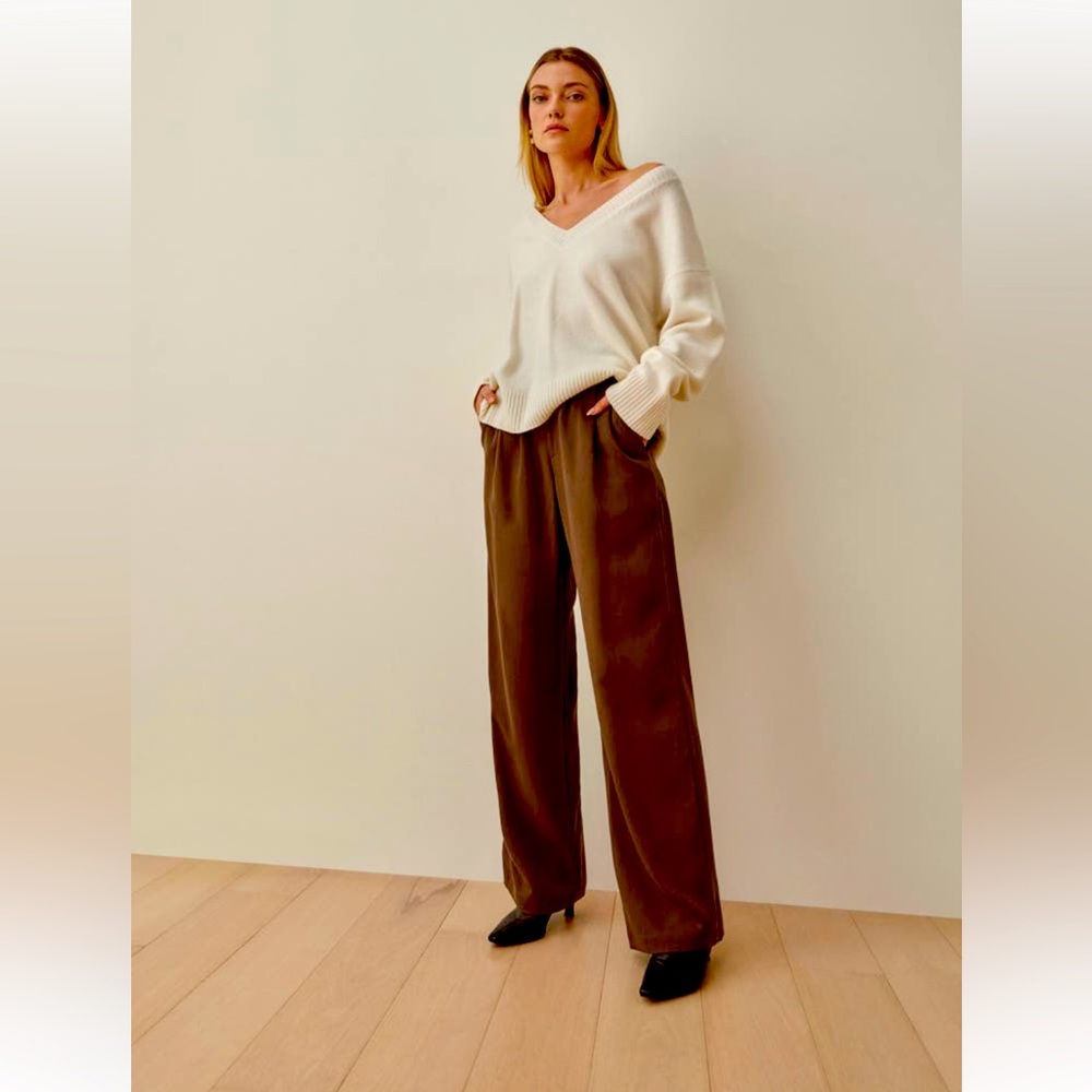 Reformation Mason Wide Leg Pants
